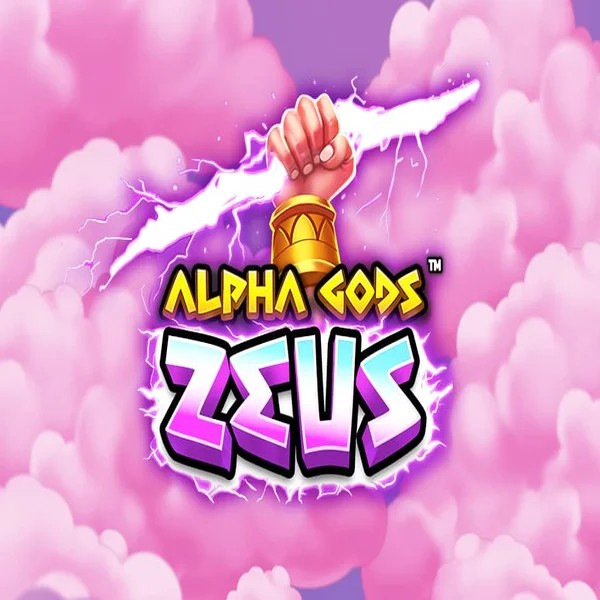 Alpha Gods Zeus logo by PearFiction Studios at SpinStar Casino