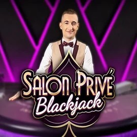Blackjack Salon Privé logo by Ezugi at SpinStar Casino