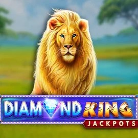 Try Diamond King Jackpots slot by SpinPlay Games on spinstarr.com – logo image