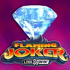 Flaming Joker Link and Win logo – Slots by Barstruck at SpinStar Casino