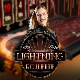 Enjoy Lightning Roulette by Evolution – logo hosted on spinstarr.com