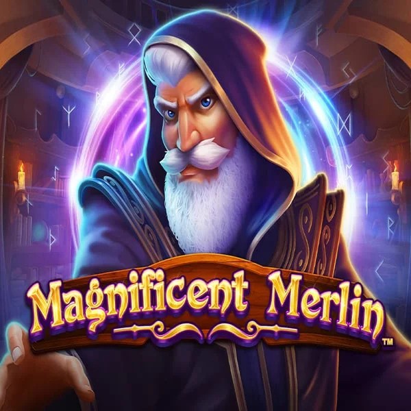 Magnificent Merlin slot icon by Greentube, available at SpinStar Casino