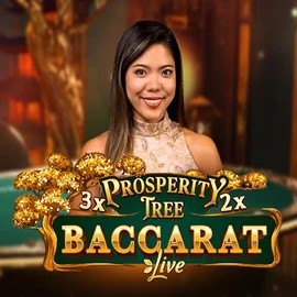 Prosperity Tree Baccarat by Evolution, showcased at spinstarr.com – game logo