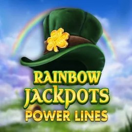 Jackpots logo of Rainbow Jackpots Power Lines from Red Tiger Gaming at SpinStar Casino